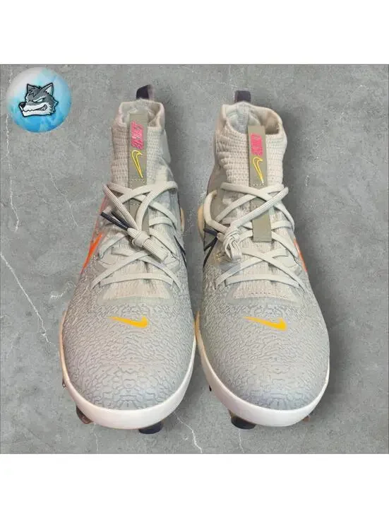 Men's Nike Alpha Huarache NXT MCS Mid Baseball Cleats HF1132-001 Size 13 - Picture 5 of 5